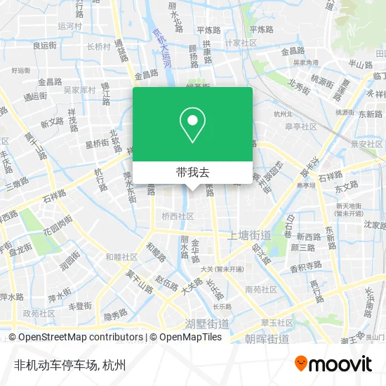 非机动车停车场地图