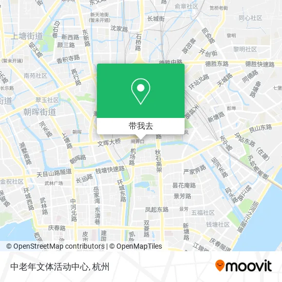 中老年文体活动中心地图