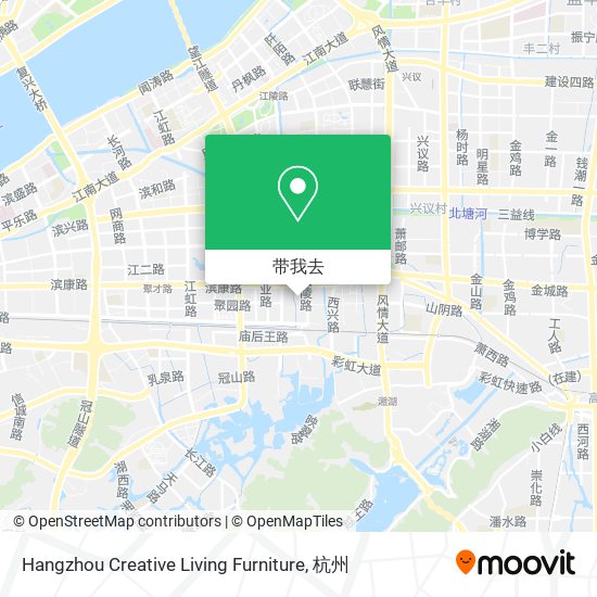 Hangzhou Creative Living Furniture地图