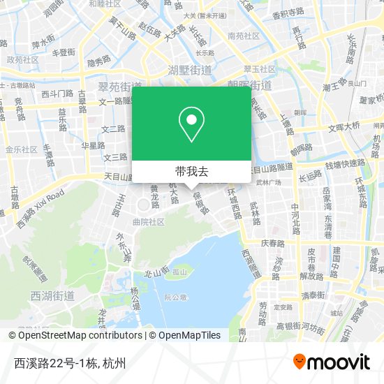 西溪路22号-1栋地图