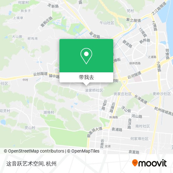 这音跃艺术空间地图
