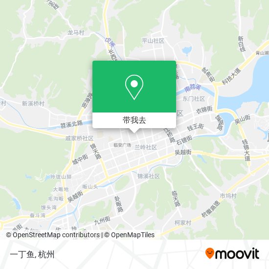 一丁鱼地图
