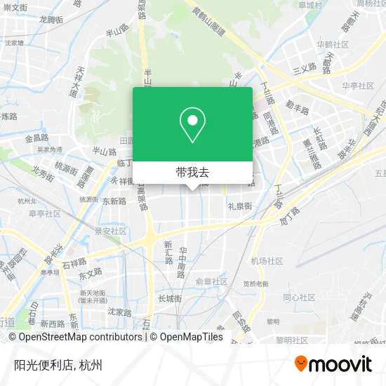 阳光便利店地图