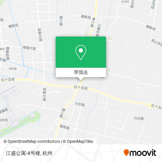 江盛公寓-4号楼地图