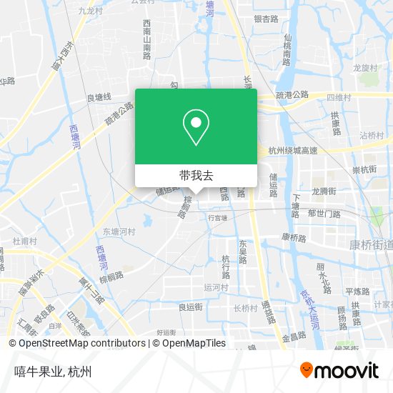 嘻牛果业地图