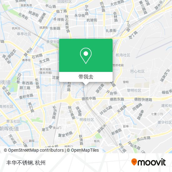 丰华不锈钢地图