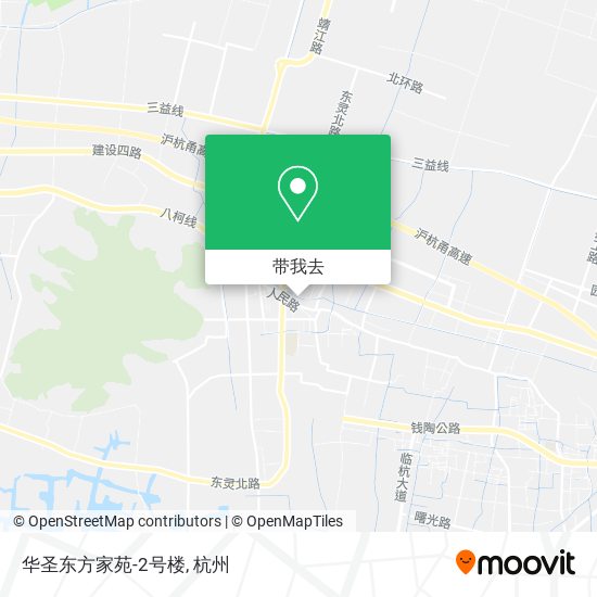 华圣东方家苑-2号楼地图