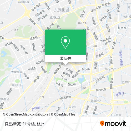 良熟新苑-21号楼地图