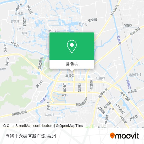 良渚十六街区新广场地图