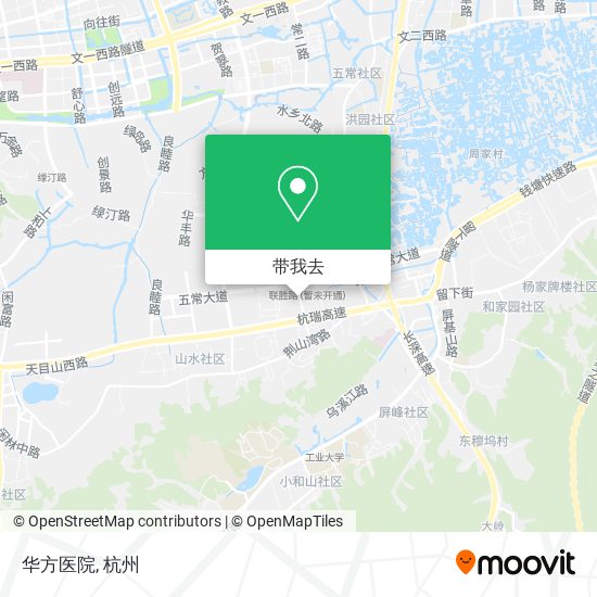 华方医院地图