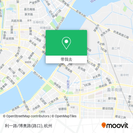 利一路/博奥路(路口)地图
