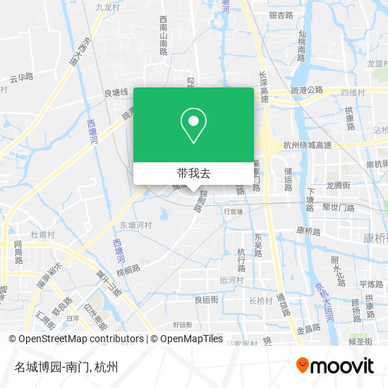 名城博园-南门地图