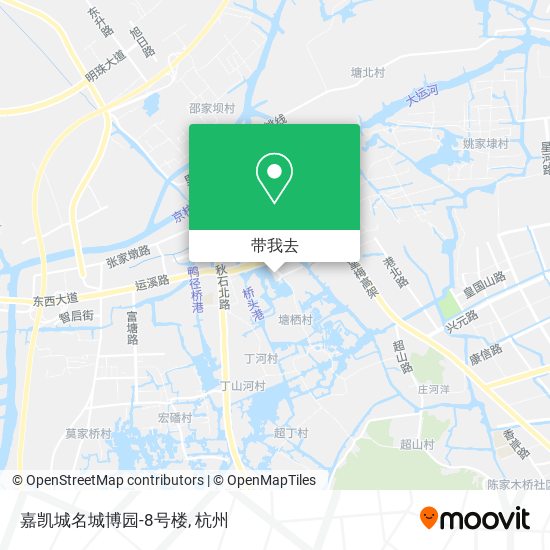 嘉凯城名城博园-8号楼地图
