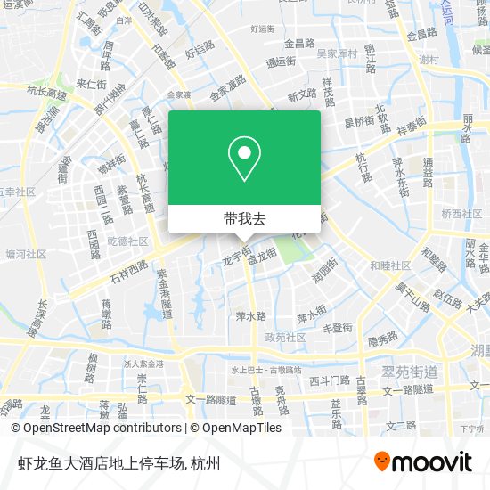 虾龙鱼大酒店地上停车场地图