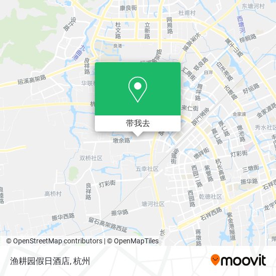 渔耕园假日酒店地图