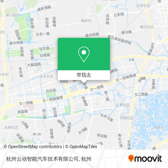 杭州云动智能汽车技术有限公司地图