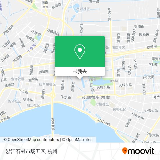 浙江石材市场五区地图