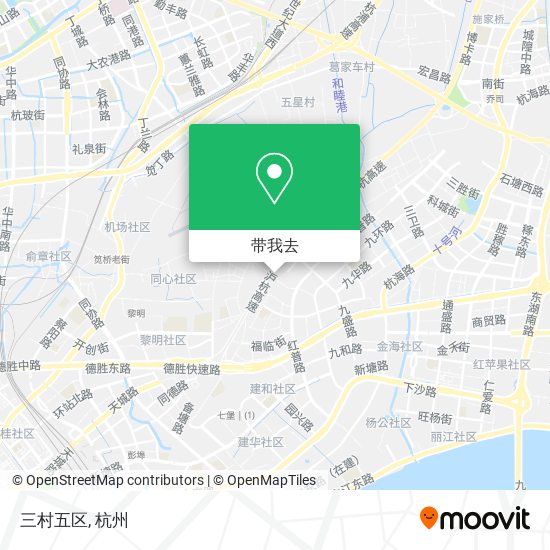 三村五区地图