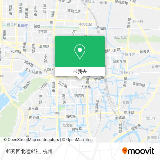 邻秀回北睦邻社地图