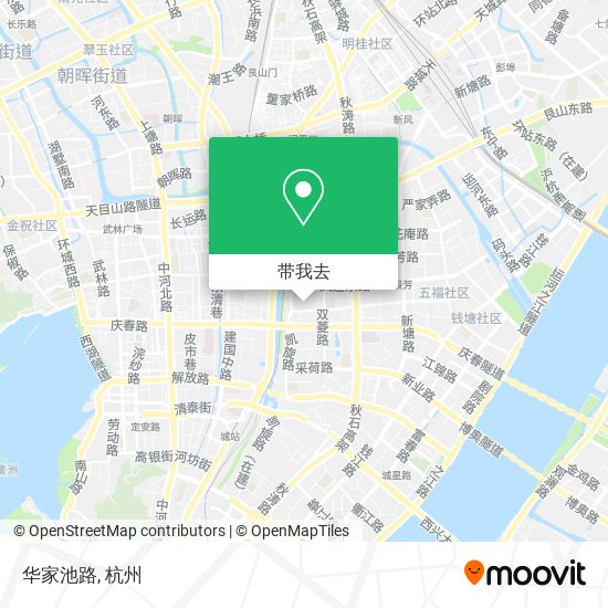 华家池路地图