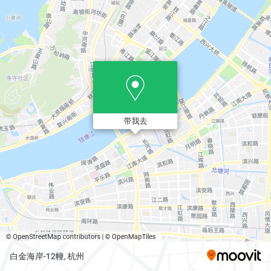 白金海岸-12幢地图