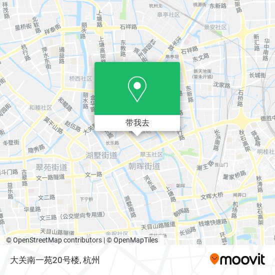 大关南一苑20号楼地图