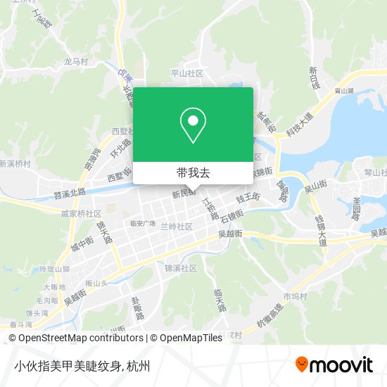 小伙指美甲美睫纹身地图