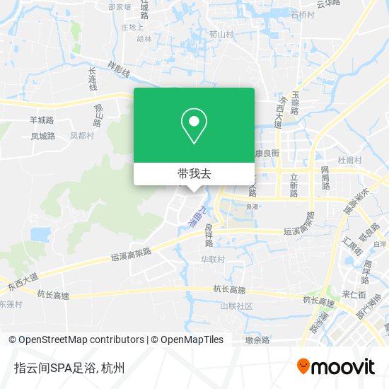 指云间SPA足浴地图