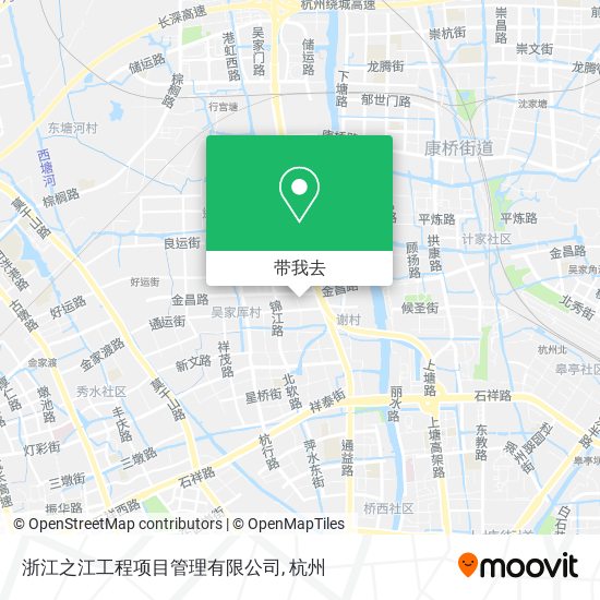 浙江之江工程项目管理有限公司地图