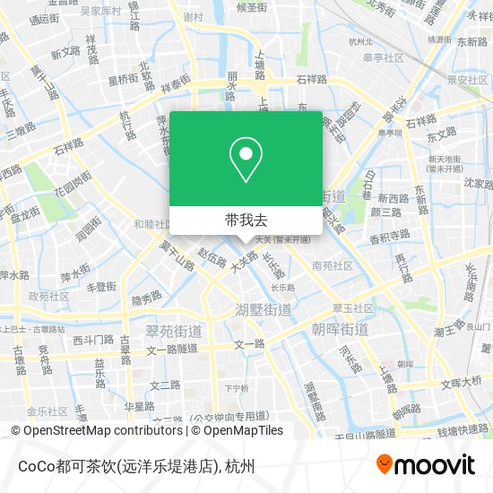 CoCo都可茶饮(远洋乐堤港店)地图