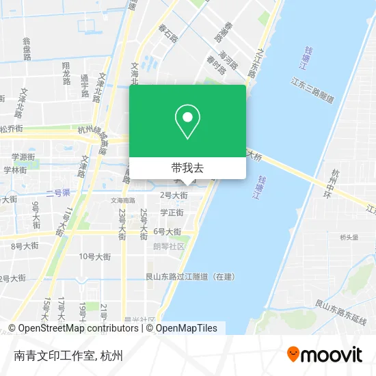 南青文印工作室地图