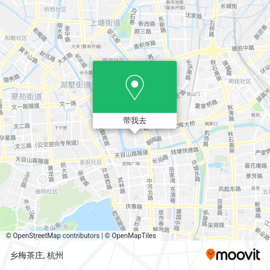乡梅茶庄地图