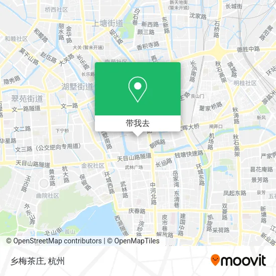 乡梅茶庄地图