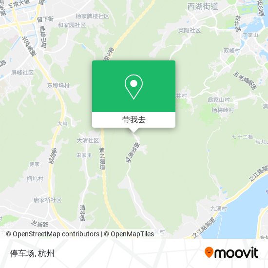 停车场地图