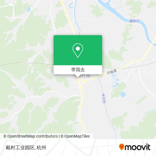 戴村工业园区地图