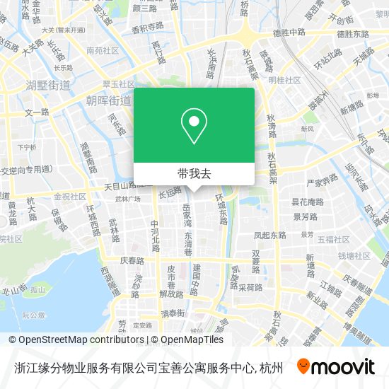 浙江缘分物业服务有限公司宝善公寓服务中心地图