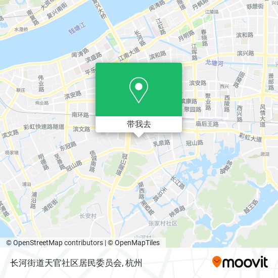 长河街道天官社区居民委员会地图