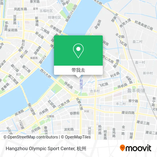 Hangzhou Olympic Sport Center地图