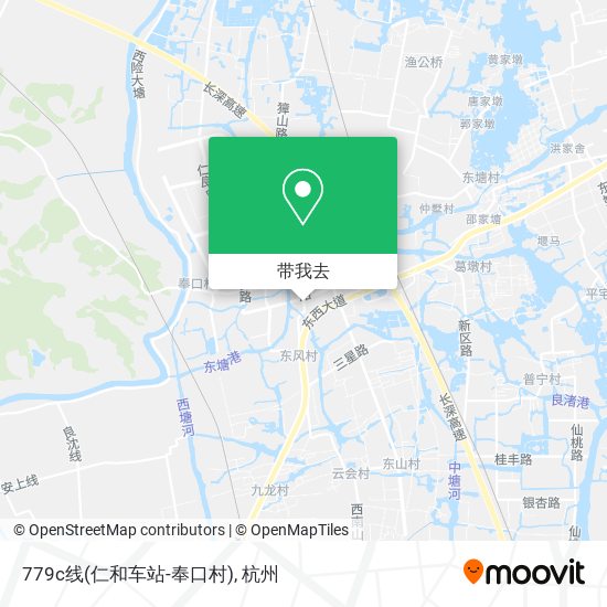779c线(仁和车站-奉口村)地图