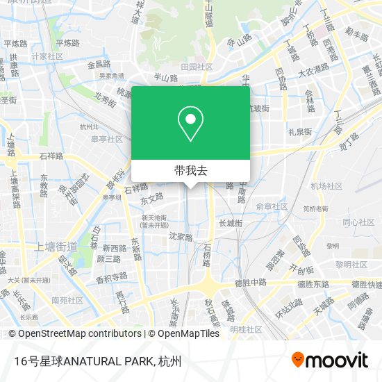16号星球ANATURAL PARK地图
