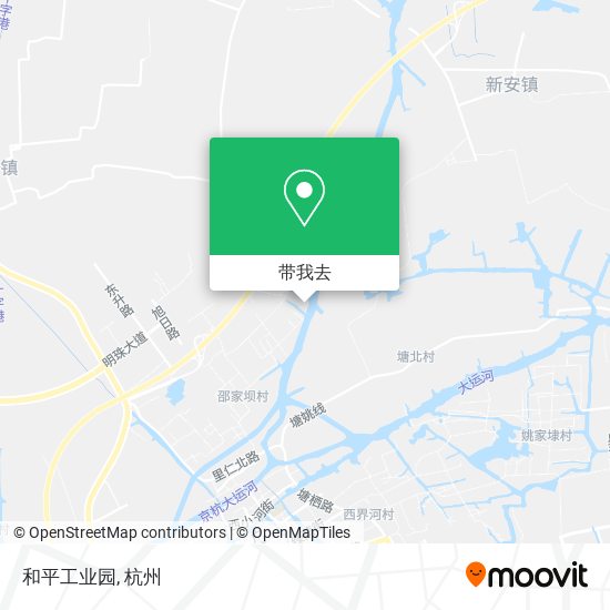 和平工业园地图