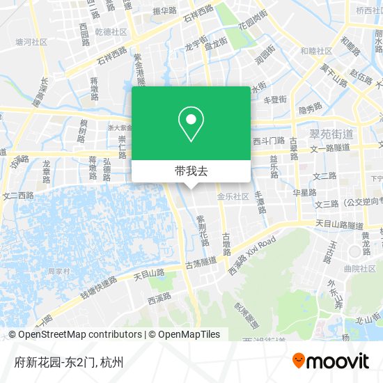 府新花园-东2门地图