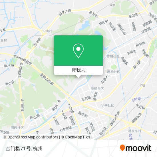 金门槛71号地图