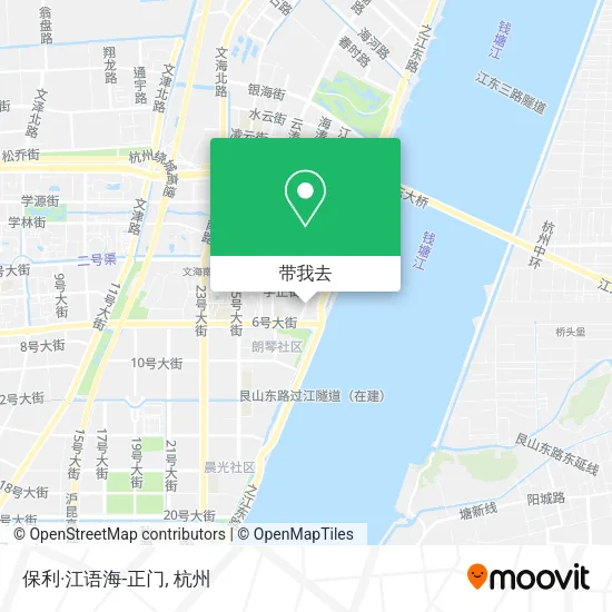 保利·江语海-正门地图