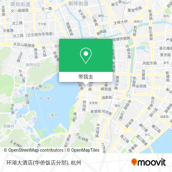 环湖大酒店(华侨饭店分部)地图