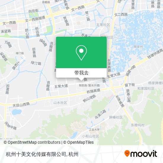 杭州十美文化传媒有限公司地图