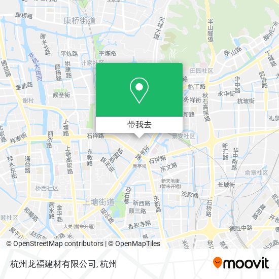 杭州龙福建材有限公司地图