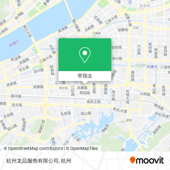 杭州龙品服饰有限公司地图