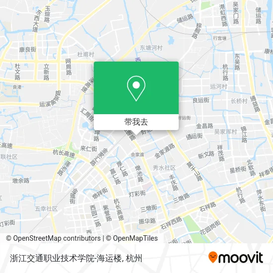 浙江交通职业技术学院-海运楼地图