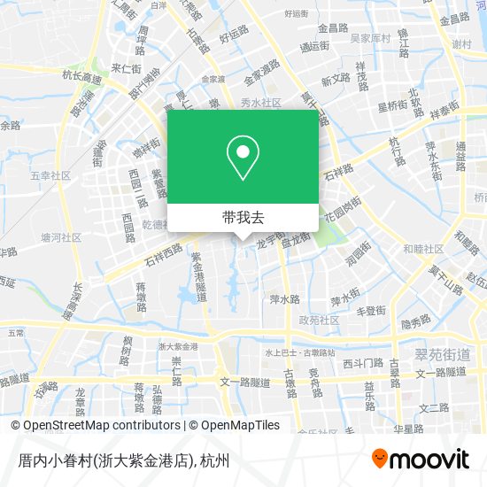 厝内小眷村(浙大紫金港店)地图